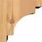 Ekena Millwork Mediterranean Smooth Corbel, Western Red Cedar, 5 1/2"W x 6"D x 6"H COR06X06X06MED00SWR - alternate 2
